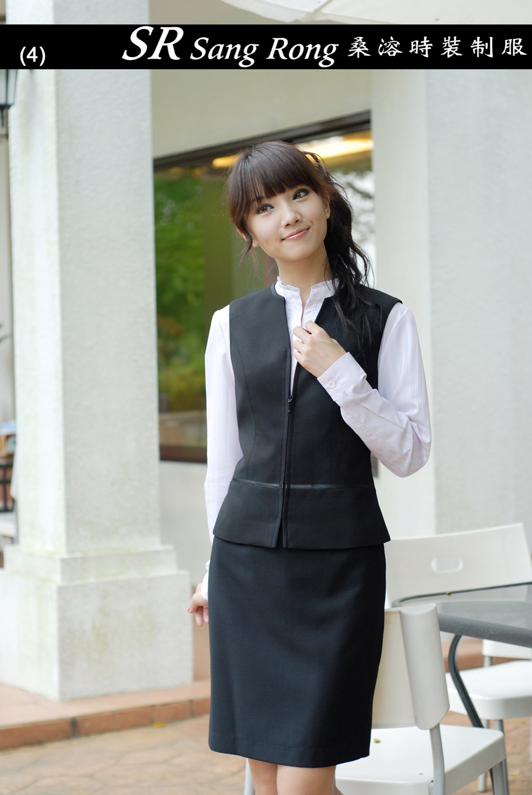桑溶 西服細部工藝照 4